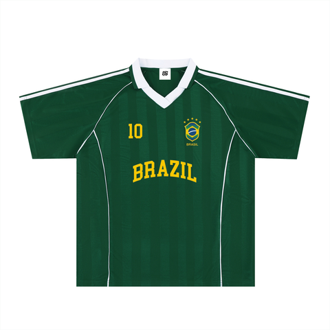 Shadow Stripe Collared Soccer Jersey